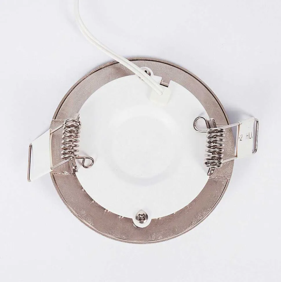 Spot Encastrable Finsrud Led Nickel Mat, 1 Lumiere
