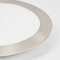 Spot Encastrable Finsrud Led Nickel Mat, 1 Lumiere