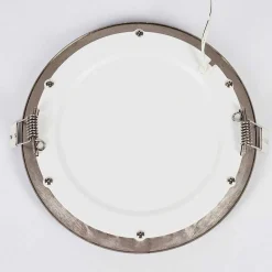 Spot Encastrable Finsrud Led Nickel Mat, 1 Lumiere