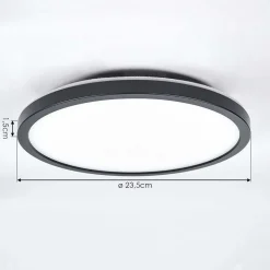 Spot Encastrable Pawcatuck Led Noir, Blanc, 1 Lumiere