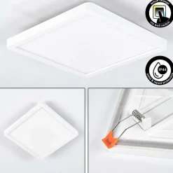 Spot Encastrable Pawcatuck Led Blanc, 1 Lumiere