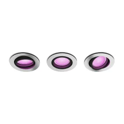 Spot Encastrable Philips Hue Centura Led Blanc, 3 Lumieres