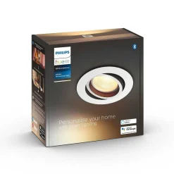 Spot Encastrable Philips Hue White Ambiance Milliskin Led Blanc, 1 Lumiere