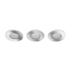 Spot Encastrable Philips Hue Xamento Led Chrome, 3 Lumieres