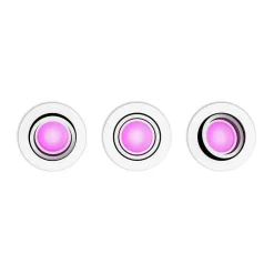 Spot Encastrable Philips Hue Centura Led Blanc, 3 Lumieres