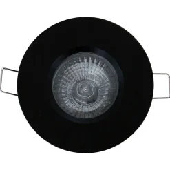 Spot Encastrable Steinhauer Pelite Noir, 1 Lumiere