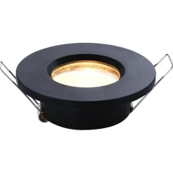 Spot Encastrable Steinhauer Pelite Noir, 1 Lumiere