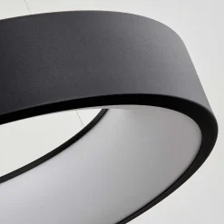 Suspension Areja Led Noir, Blanc, 1 Lumiere