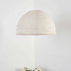 Suspension Augusta Led Creme, 1 Lumiere
