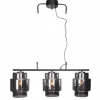 Suspension By Rydens Ebbot Noir, 3 Lumieres