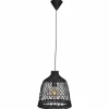 Suspension By Rydens Lucena Noir, 1 Lumiere