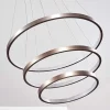 Suspension Canisteo Led Nickel Mat, 3 Lumieres