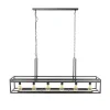 Suspension Decorate Anthracite, 6 Lumieres