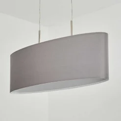 Suspension Domnom Nickel Mat, 2 Lumieres