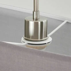 Suspension Domnom Nickel Mat, 2 Lumieres