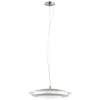 Suspension Eglo Connect Moneva-C Led Nickel Mat, 1 Lumiere, Changeur De Couleurs
