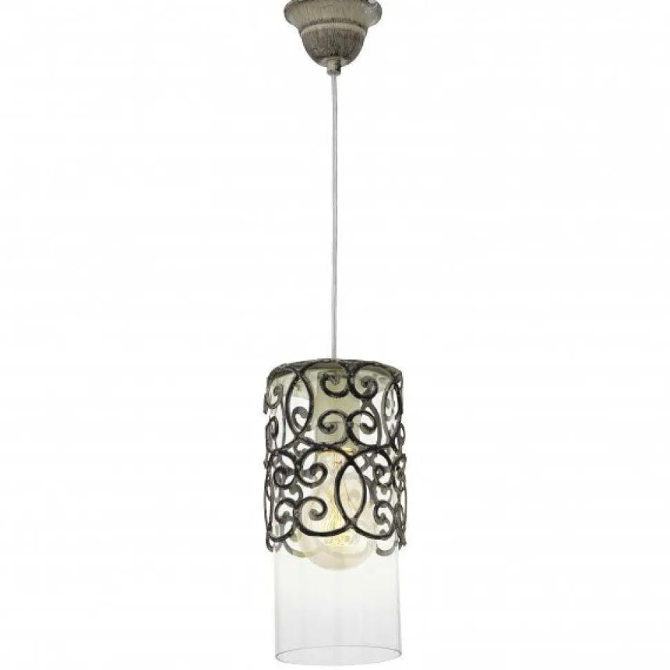 Suspension Eglo Vintage Brun, 1 Lumiere