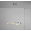 Suspension Escale Infinity Led Nickel Mat, 1 Lumiere