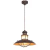 Suspension Globo Badalona Brun, 1 Lumiere