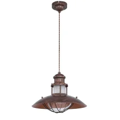 Suspension Globo Badalona Brun, 1 Lumiere