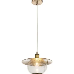 Suspension Globo Nevis Bronze, 1 Lumiere