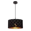 Suspension Globo Sunna Noir, 1 Lumiere