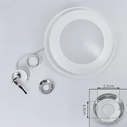 Suspension Ittingen Led Blanc, 1 Lumiere, Changeur De Couleurs