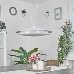 Suspension Ittingen Led Blanc, 1 Lumiere, Changeur De Couleurs