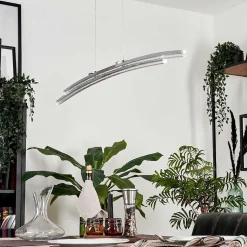 Suspension Manlleu Led Chrome, 1 Lumiere
