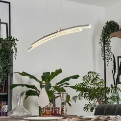 Suspension Manlleu Led Chrome, 1 Lumiere