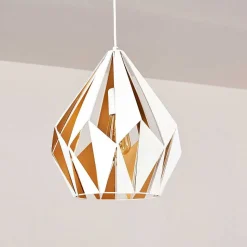 Suspension Marang Blanc, 1 Lumiere