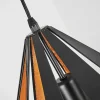 Suspension Marang Noir, Argente, 1 Lumiere