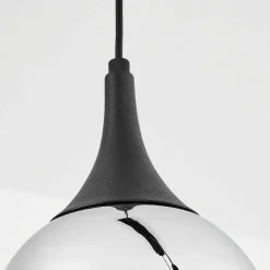 Suspension Maynal Noir, 3 Lumieres