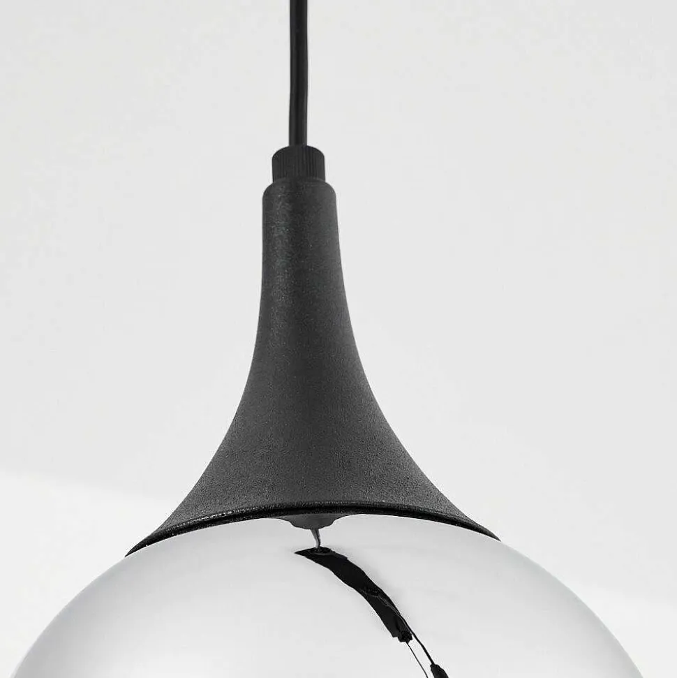 Suspension Maynal Noir, 3 Lumieres