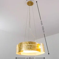 Suspension Novara Or, 3 Lumieres