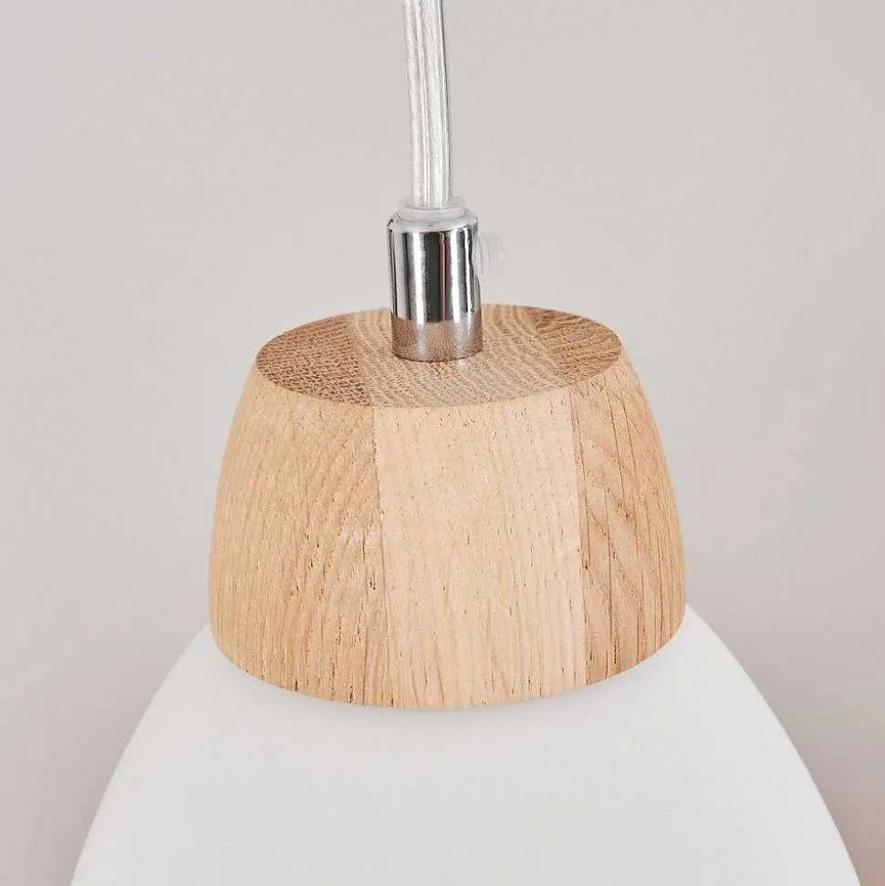 Suspension Ombucta Ecru, 4 Lumieres