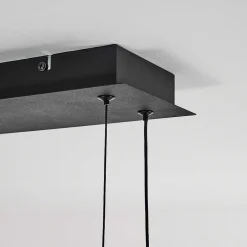 Suspension Omega Led Noir, 1 Lumiere