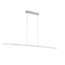 Suspension Paul Neuhaus Q-Henrik Led Aluminium, 3 Lumieres, Telecommandes