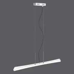 Suspension Paul Neuhaus Q-Riller Led Chrome, 14 Lumieres, Telecommandes, Changeur De Couleurs