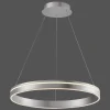 Suspension Paul Neuhaus Q-Vito Led Acier Inoxydable, 1 Lumiere, Telecommandes