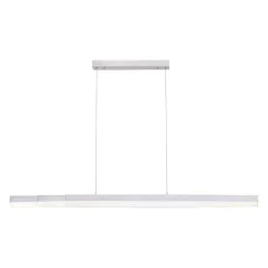 Suspension Paul Neuhaus Q-Tower Led Aluminium, 3 Lumieres, Telecommandes