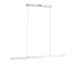 Suspension Paul Neuhaus Q-Cora Led Aluminium, 1 Lumiere, Telecommandes