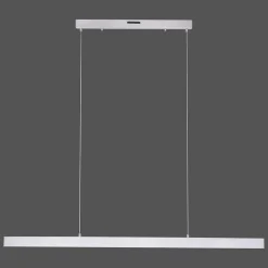 Suspension Paul Neuhaus Q-Cora Led Aluminium, 1 Lumiere, Telecommandes