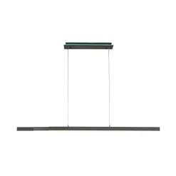 Suspension Paul-Neuhaus Q-Arian Led Anthracite, 4 Lumieres, Telecommandes