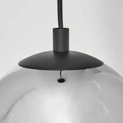 Suspension Sernf Noir, 1 Lumiere