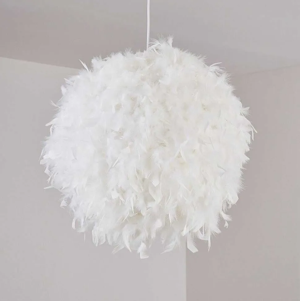 Suspension Skaulo Blanc, 1 Lumiere
