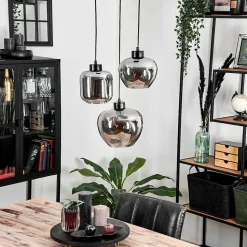 Suspension Talok Fume, 3 Lumieres