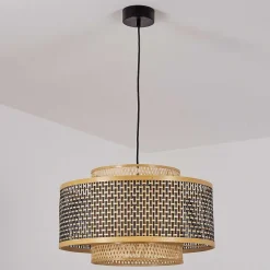Suspension Tunga Noir, 1 Lumiere