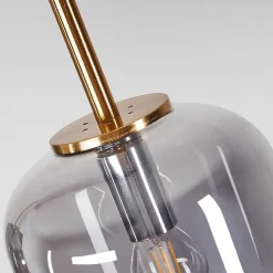Suspension Verbania Laiton, 3 Lumieres
