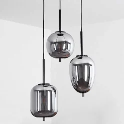 Suspension Verbania Noir, 3 Lumieres